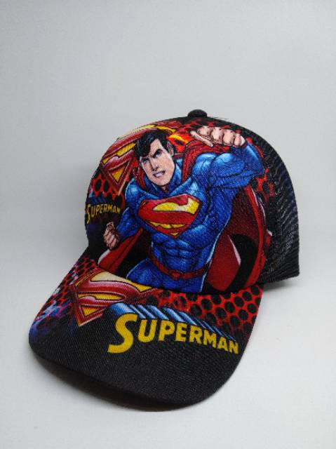 TOPi JALA KARTUN/ TOPI ANAK  KARTUN USIA 3-10TAHUN |topi jaring anak karakter Hero