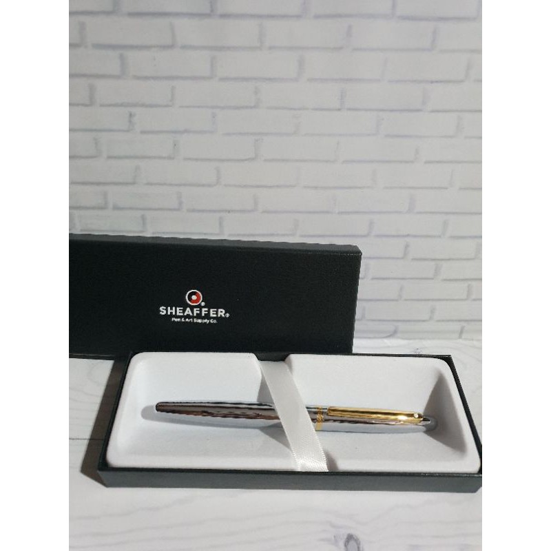 

Pulpen Sheaffer Original VFM SS GT Fountain Pen Free Grafir Nama