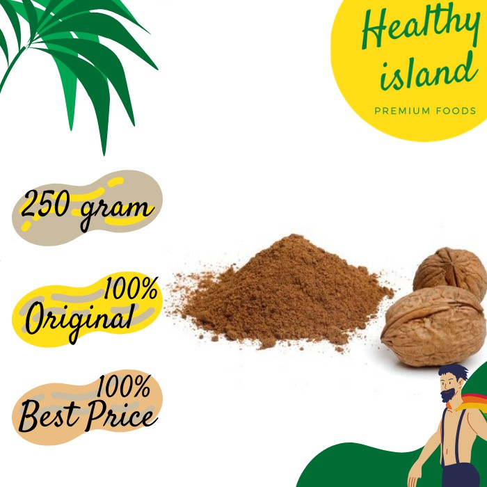 

Biji Pala Bubuk/Utuh / Jaiphal / Nutmeg Powder - 250 gram