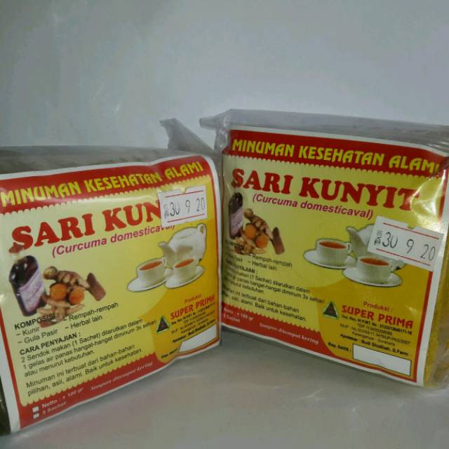 SARI KUNYIT .KUYIT MADU INSTAN
