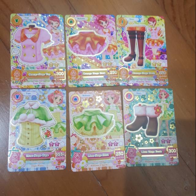 AIKATSU STAGE CARDS
