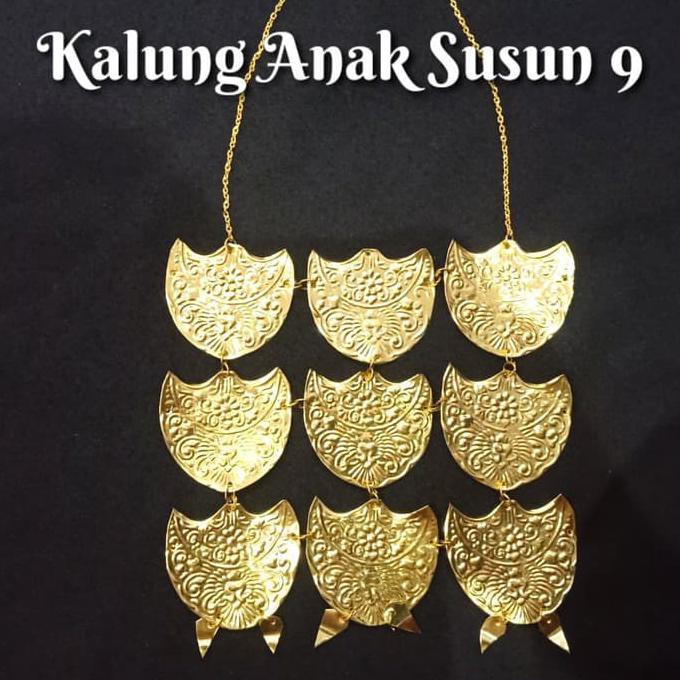 Kalung Domas Susun 9 Anak Aksesories Kebaya