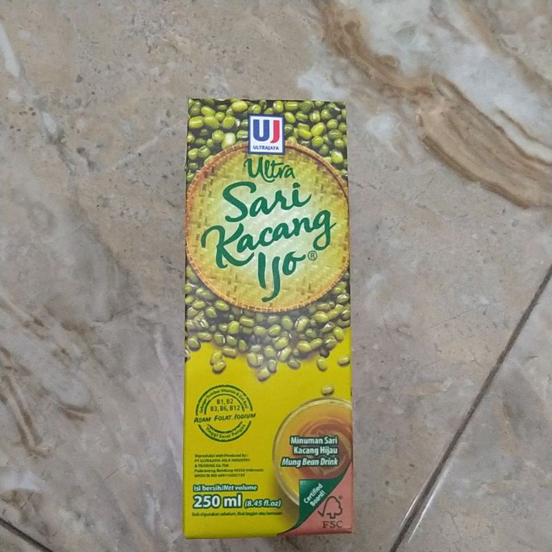 

ULTRA SARI KACANG HIJAU 250 ML AYES TOSERBA