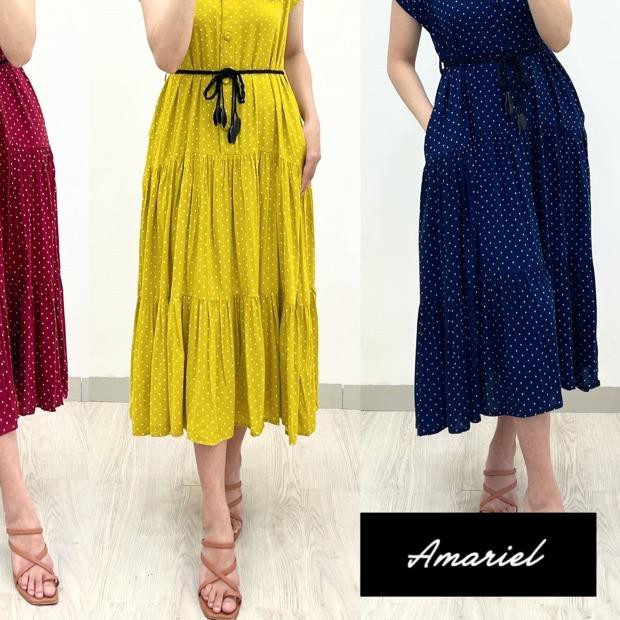 ✯ Amariel Malibu Home Dress - Daster Nyaman Adem ←