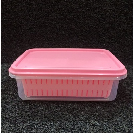 KOTAK DENGAN SARINGAN TANGGUNG GOLDEN LEMON TIST 162 TEMPAT SERBAGUNA TEMPAT SARINGAN IKAN KOTAK TIR