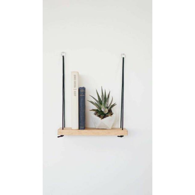 Paket Tanaman Kaktus Sukulen + Rak Kayu Gantung Dekorasi Dinding Ruang Tamu Model Gantung Wall Grid