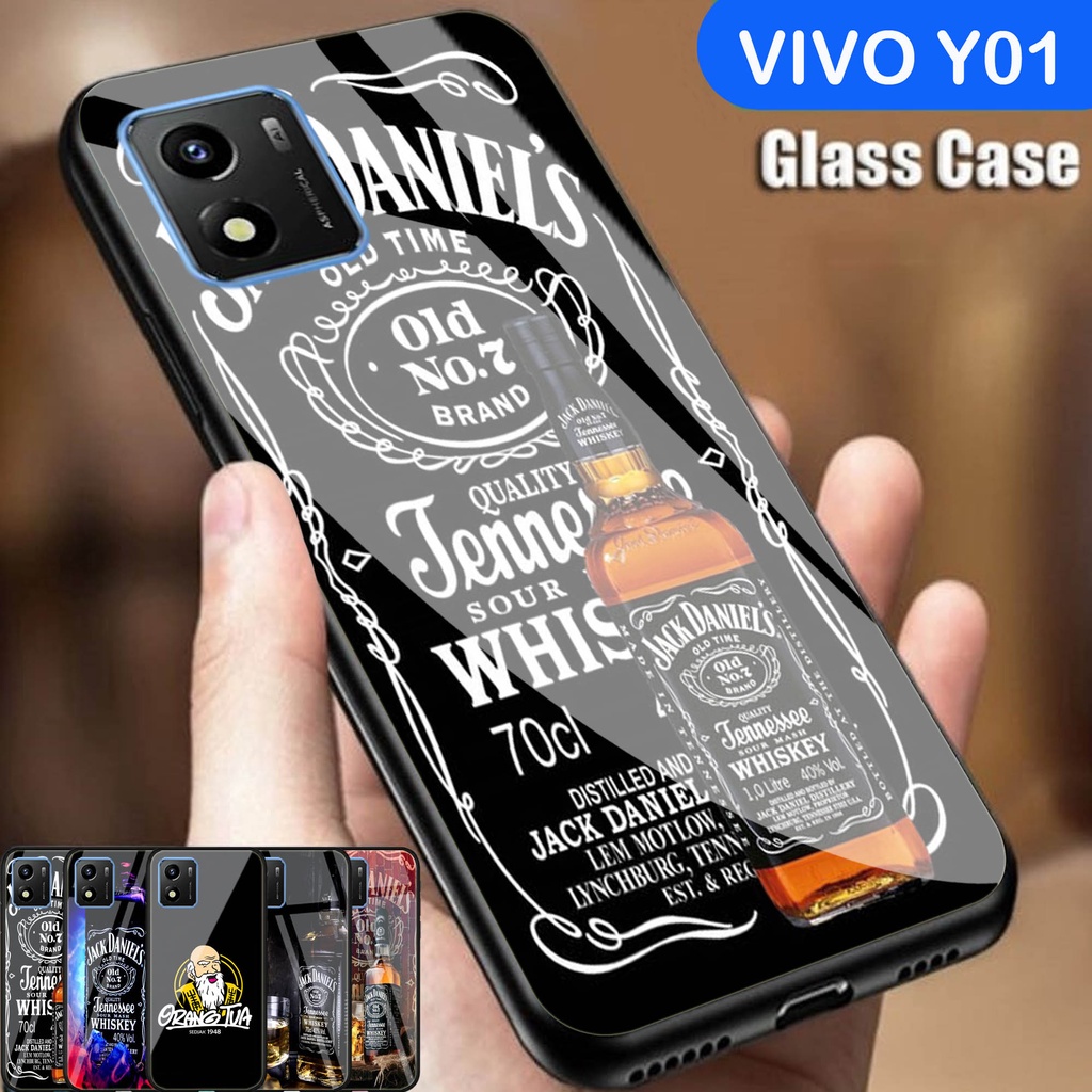 Softcase Kaca VIVO Y01- Casing Hp VIVO Y01  - Case Hp VIVO Y01 - Softcase Vivo Y01 [H08]