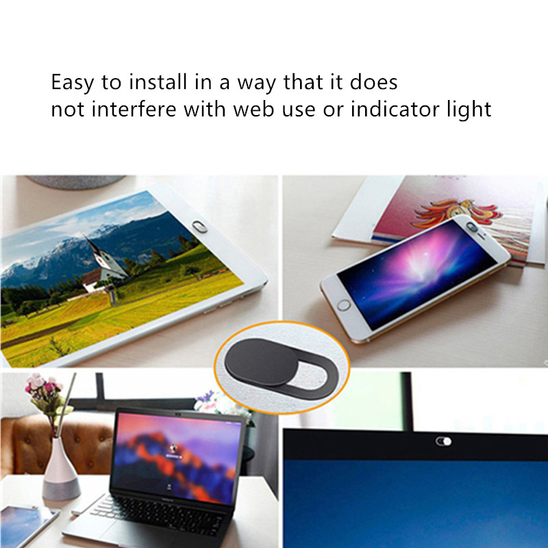 Webcam Penutup Untuk Laptop Ipad Macbook Pc Kamera Tablet Shutter Magnet Slider Lensa Ponsel Webcam Lensa Penutup Stiker Privasi Camera Cover For Phone Webcam Cover Slide Privacy Protector Privacy Pro