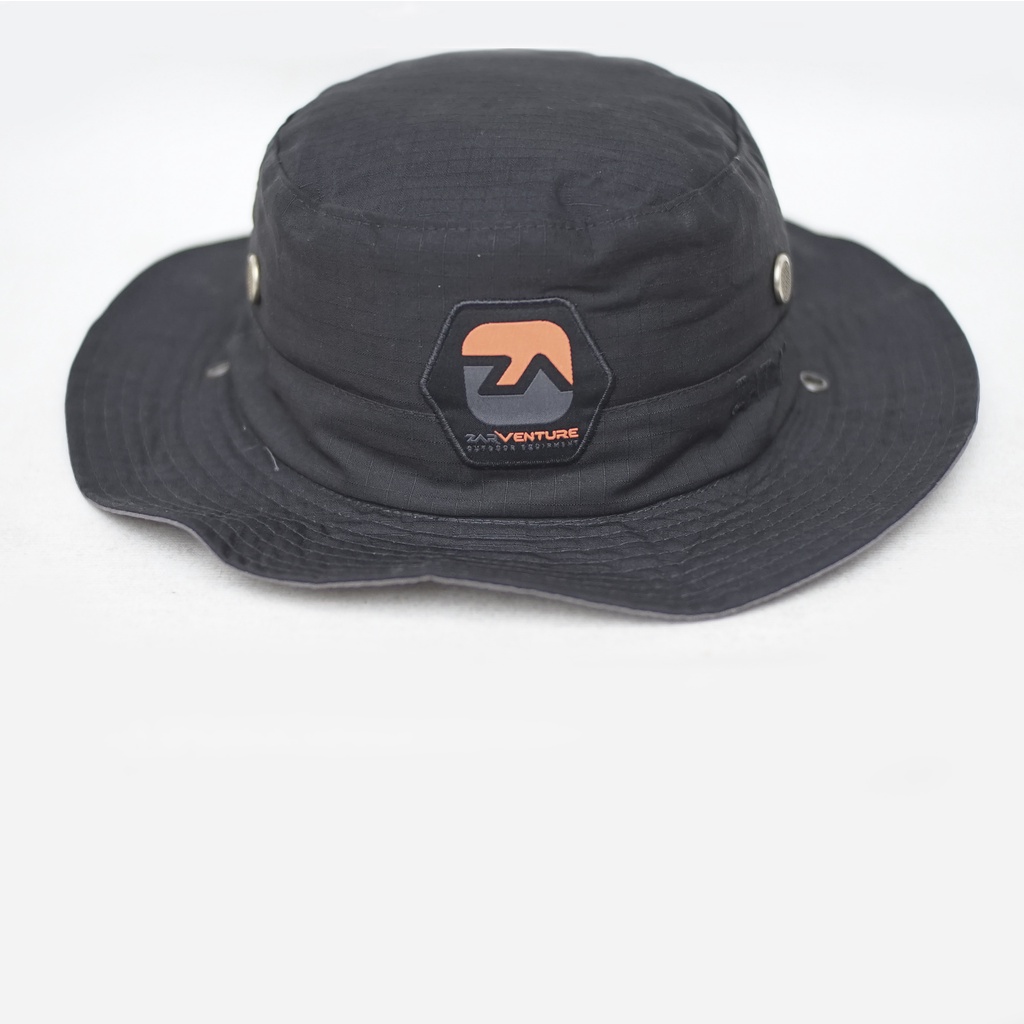 topi rimba gunung ZARVENTURE adventure gear zat 02 bolak balik