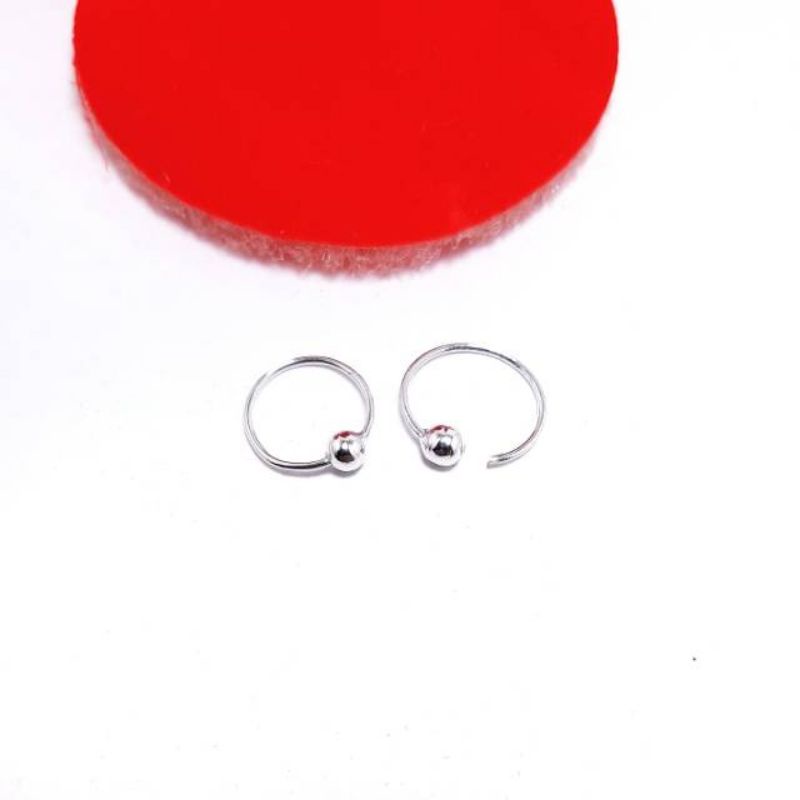 ANTING KENIP BAYI DAN ANAK SILVER 925 ASLI