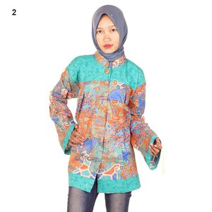 Blus Batik Blouse Kerja Ramadani