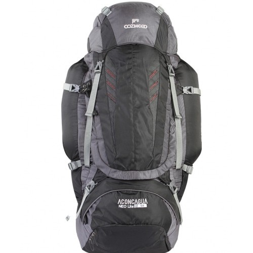 MUST HAVE TAS KARIER COZMEED ACONCAGUA ABU HITAM 60L TERBARU