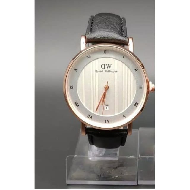 JAM TANGAN KULIT DW ROMAWI TANGGAL