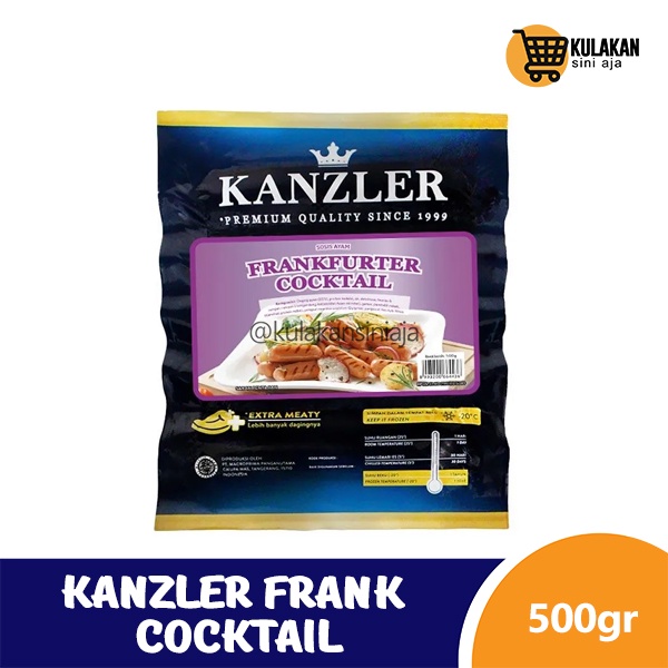 

Kanzler Frankfrurter Cocktail 500 Gram