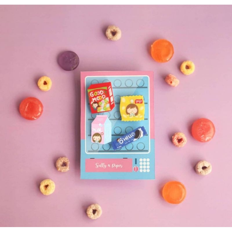 

SALLYANDPIPER SNACK BAR PIN / SALLY AND PIPER SUPERMARKET PIN (NO STAMP)