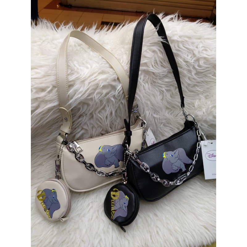 sling bag wanita Disney Dumbo tas selempang wanita tas slempang wanita dumbo tas wanita lucu