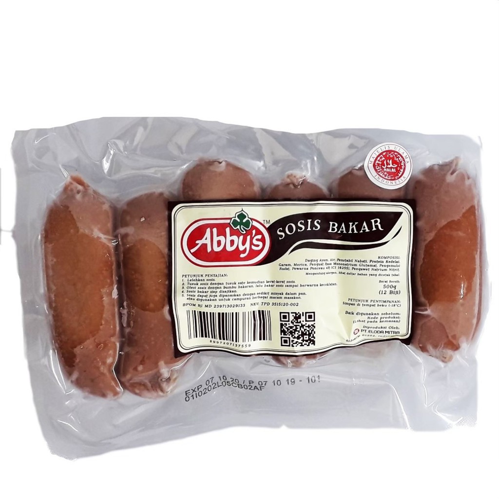 

ABBYS SOSIS BAKAR MINI 500 GRAM