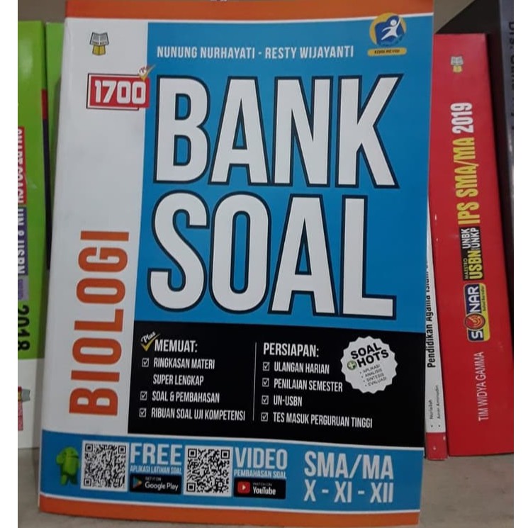Soal Sma 1700 Plus Bank Soal Biologi Sma Ma Kurikulum 2013 Revisi Shopee Indonesia