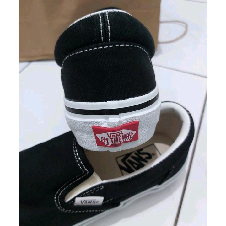 Sepatu Pria Dewasa Slip On Hitam