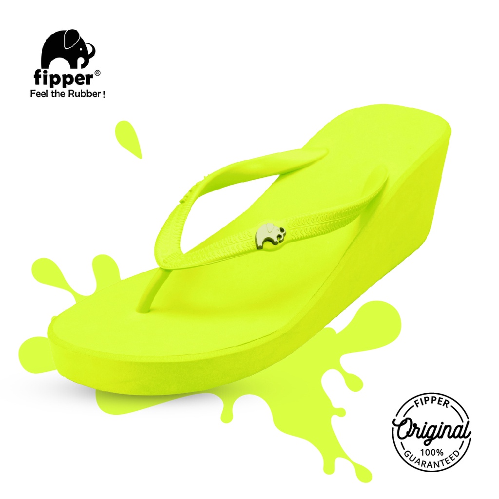 FIPPER WEDGES 7CM GREEN LIME