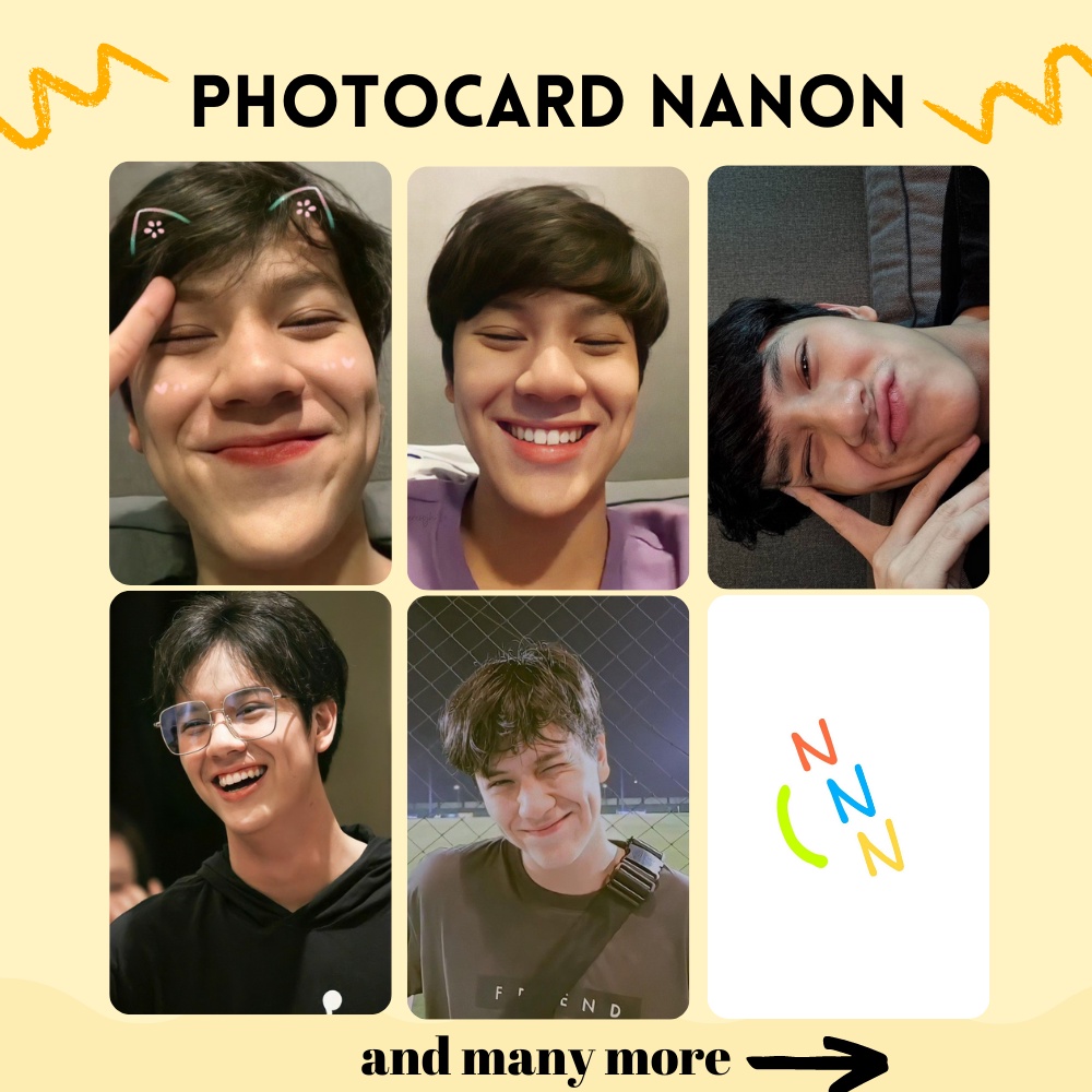 [UNOFFICIAL] PHOTOCARD NANON KORAPAT GMMTV THAI BAD BUDDY KEYCHAIN BAGCHARM MERCH