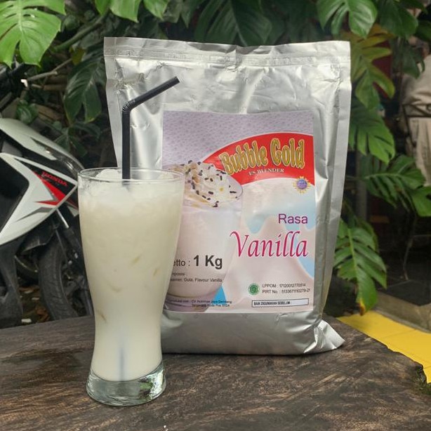 

Bubuk Minuman Vanilla Bubble Gold 1 kg - Ice Blend - Powder Drink
