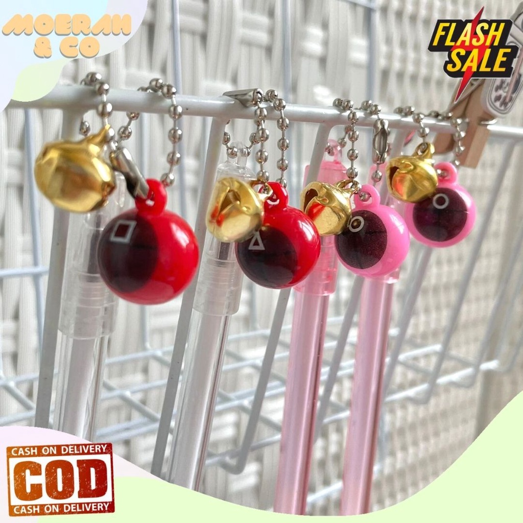 

PEN GANTUNGAN SQUID GAME LONCENG BOLPEN LUCU BULPEN UNIK KOREA BULPEN UNIK SQUID GAME PENA MURAH ATK MURAH BISA COD