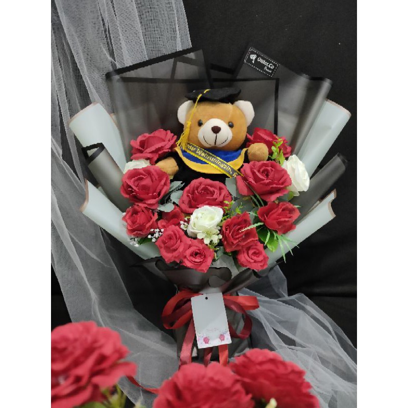 buket bunga/ buket boneka/ buket hijab