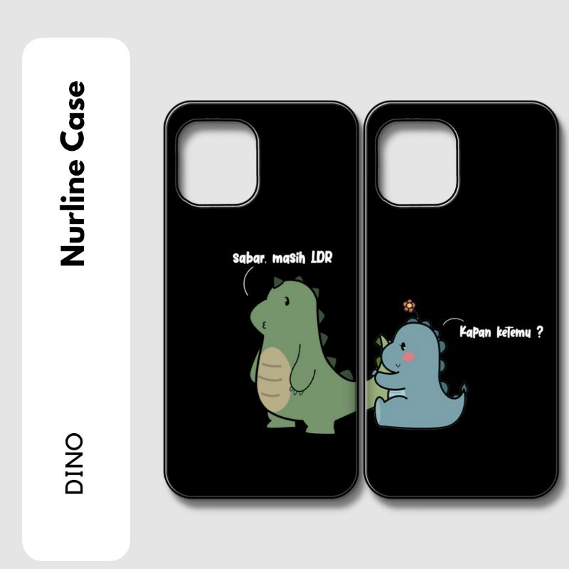 Case Couple Dino lucu