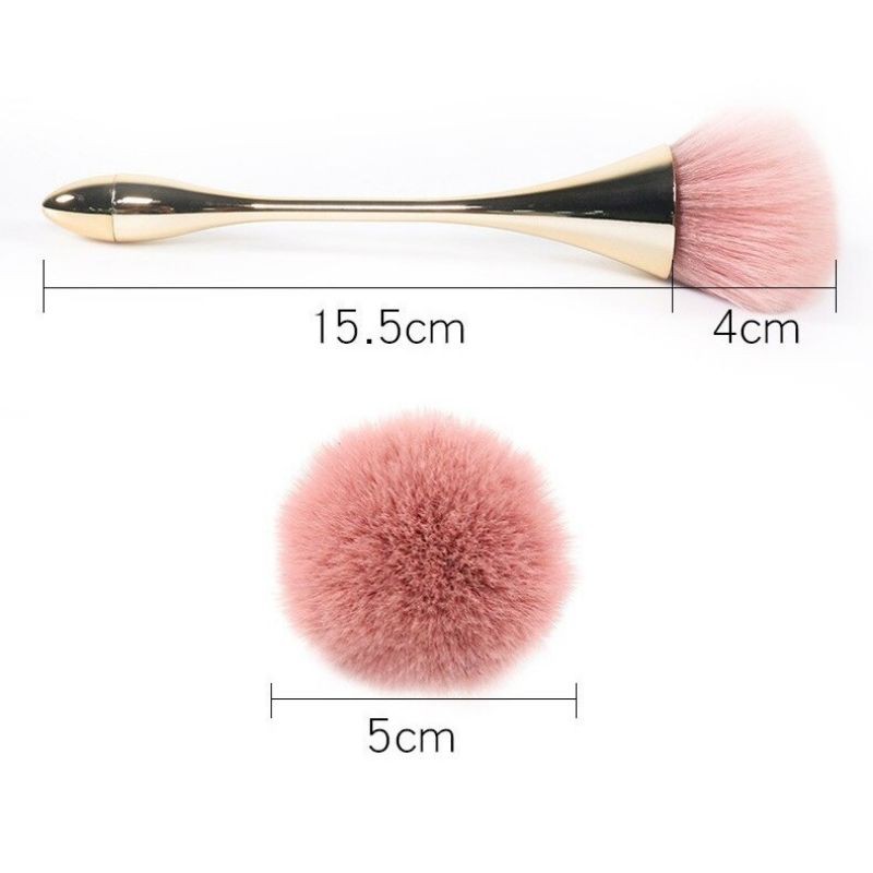 POWDER BRUSH MAKEUP LARGE / KUAS MAKEUP BESAR PORTABLE