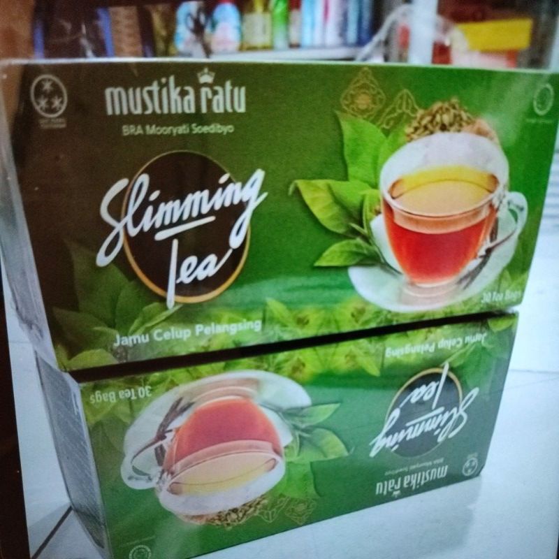 sliming tea mustika ratu teh pelangsing