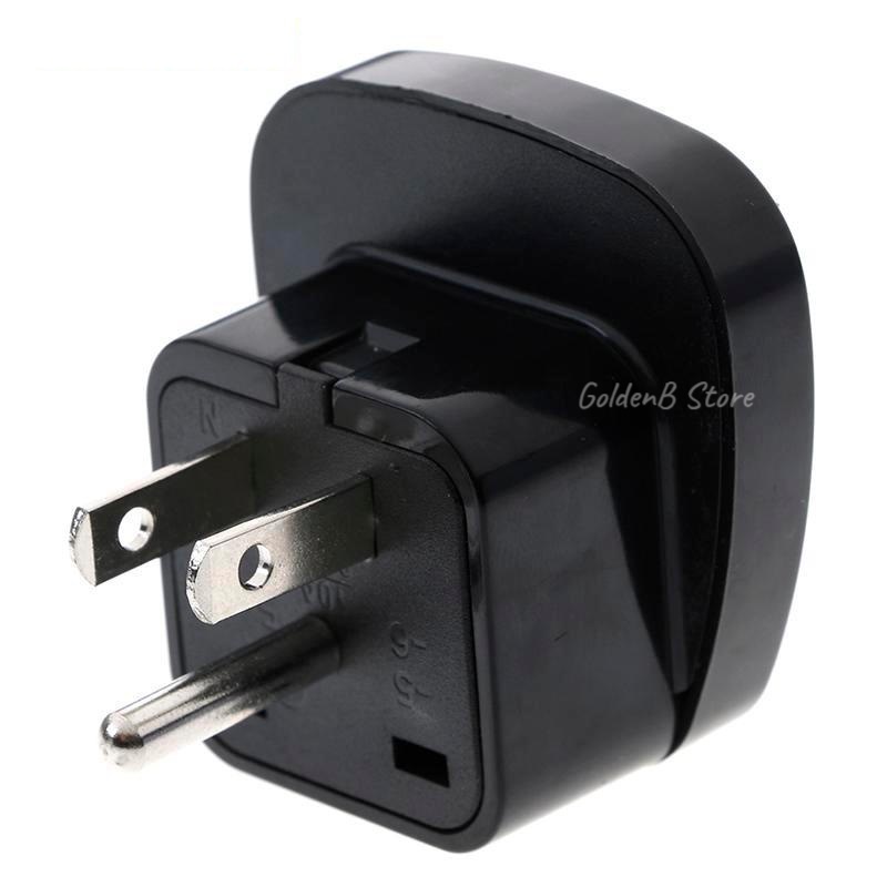 Universal EU UK AU to US USA Canada Taiwan AC travel power plug adapter converter