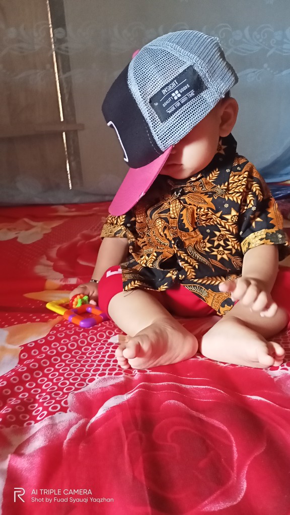 Couple Ayah Anak Batik Sogan Manggar