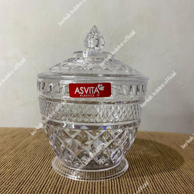 Toples Kristal Permen/Toples Kue Kering/Toples Coklat Asvita