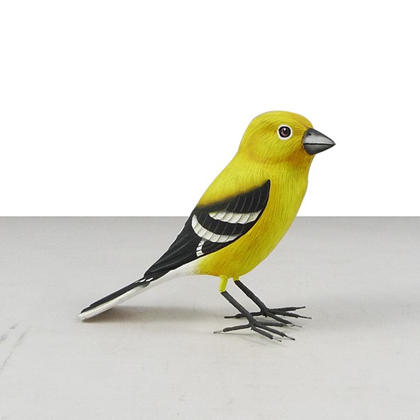 Pajangan Burung Kenari Kuning Hitam Shopee Indonesia