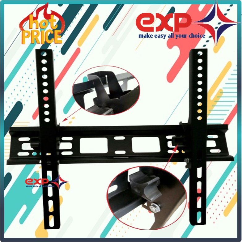 Garansi COCOK!! Bracket TV AKARI 42&quot; s/d 55&quot; Waterpas adjustable position