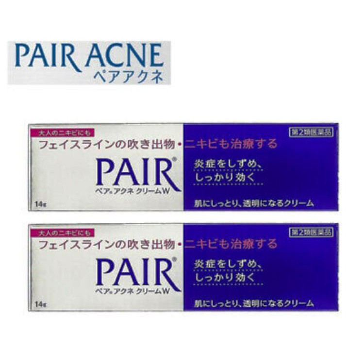 LION Pair Acne Cream W 24g Antibacterial Acne Face Cream Shopee Indonesia