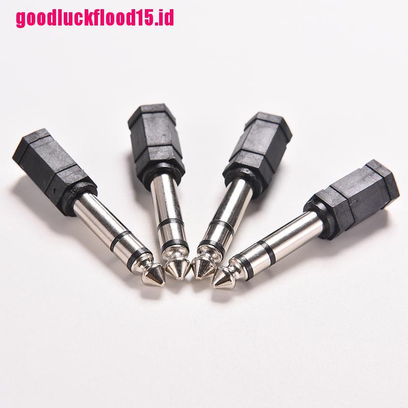 {LUCKID}1Pcs 6.5mm 1/4 Male to 3.5mm 1/8 Female Stereo Audio Mic Plug Adapter Mini Jack