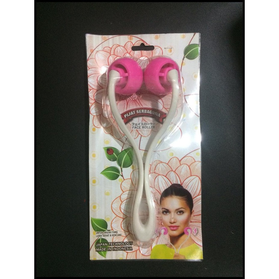 Face Roller Alat Pijat Wajah Dagu Face Up Roller Massager Unik Antik - Random Colour