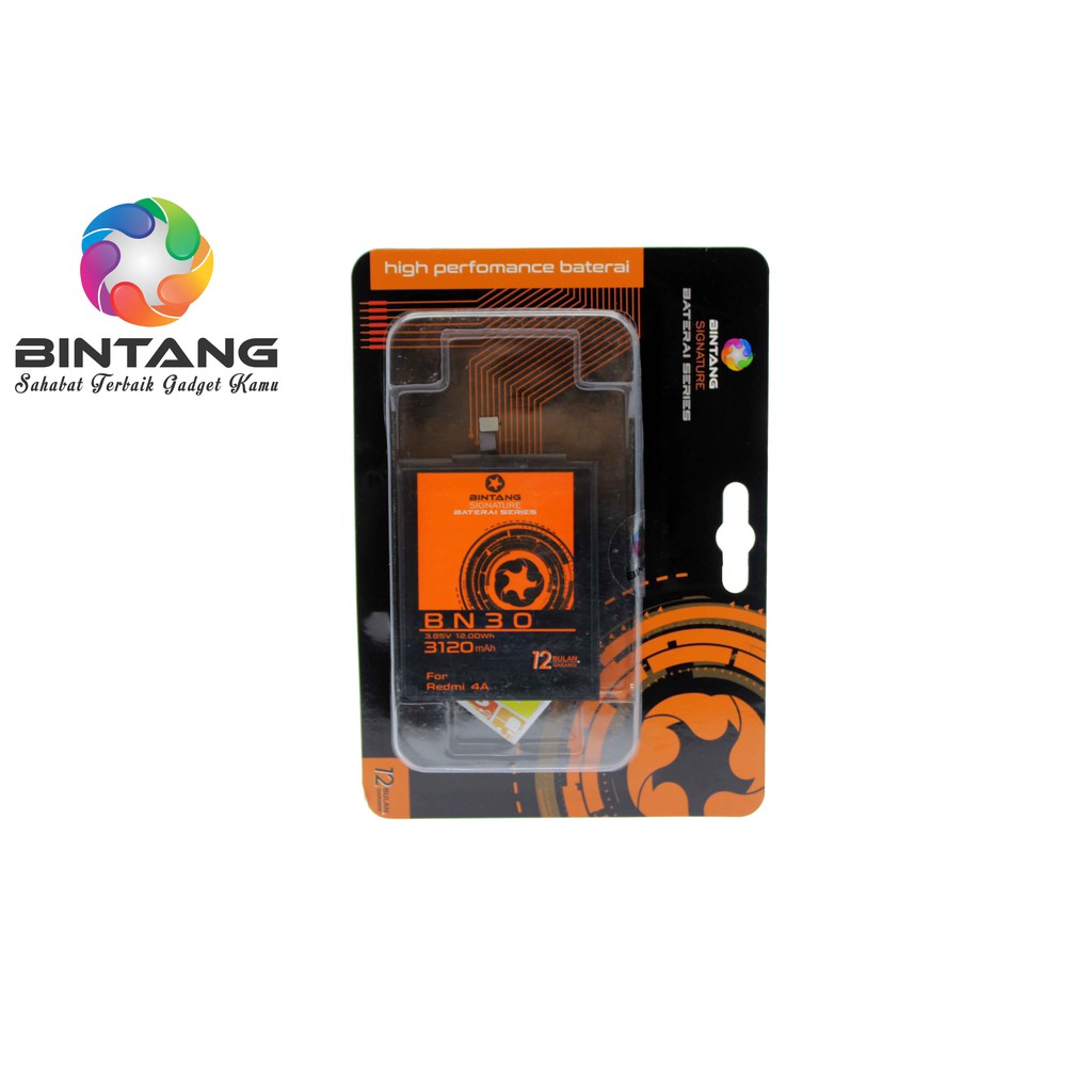 BATERAI BINTANG SS XIAOMI REDMI 4A/BN30