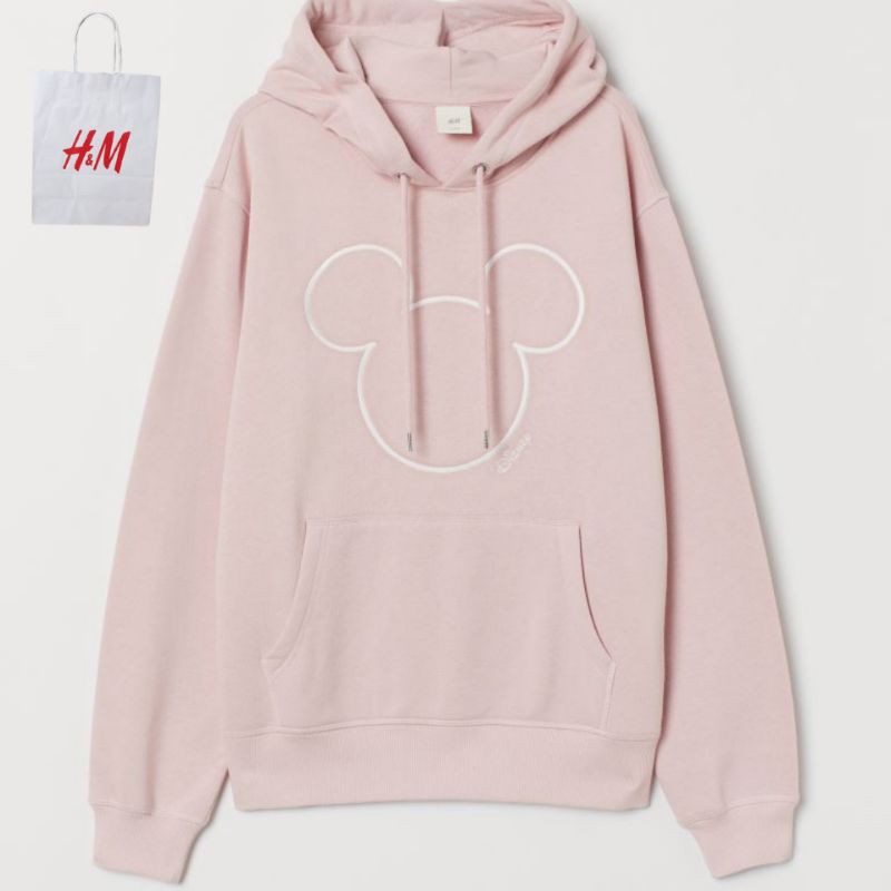 HOODIE H&M MICKY MOUSE FREE PAPERBAG