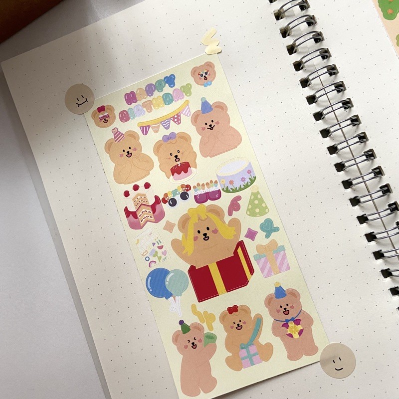 

stickwitzu - birthday sticker sheet (renewal)