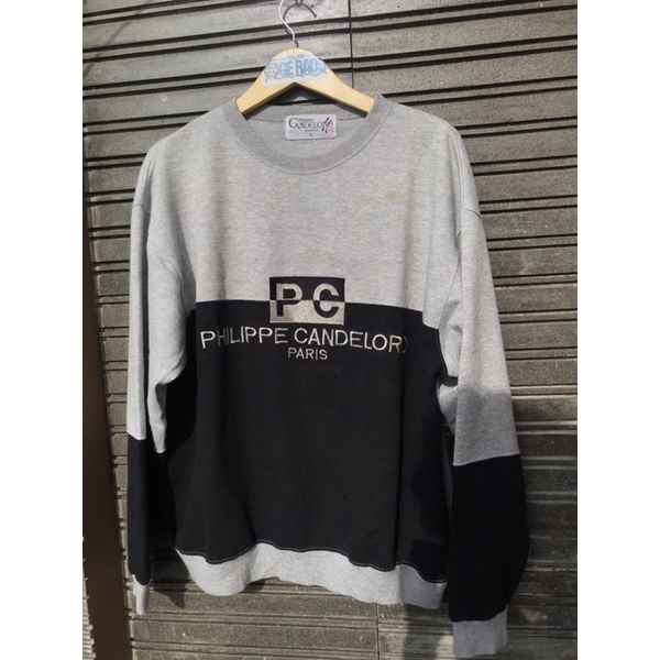 Crewneck Phillipe Candeloro hampir Balenciaga