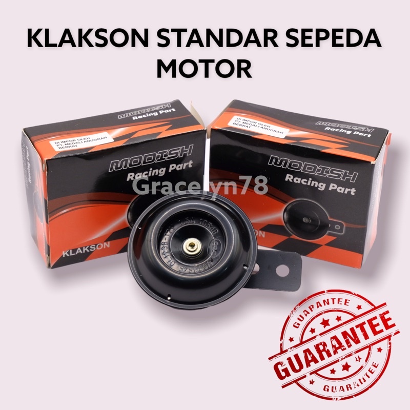 klakson standar bebek matic 12v 12 volt universal suara seperti bawaan motor