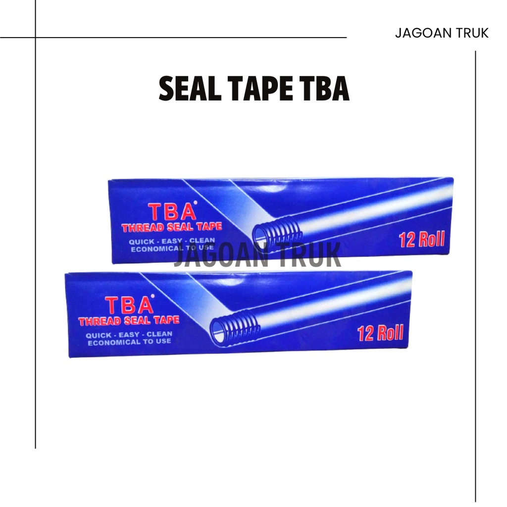 Seal Tape TBA / Thread Seal Tape Sealtape Seltip Siltip PTFE Selotip Kran