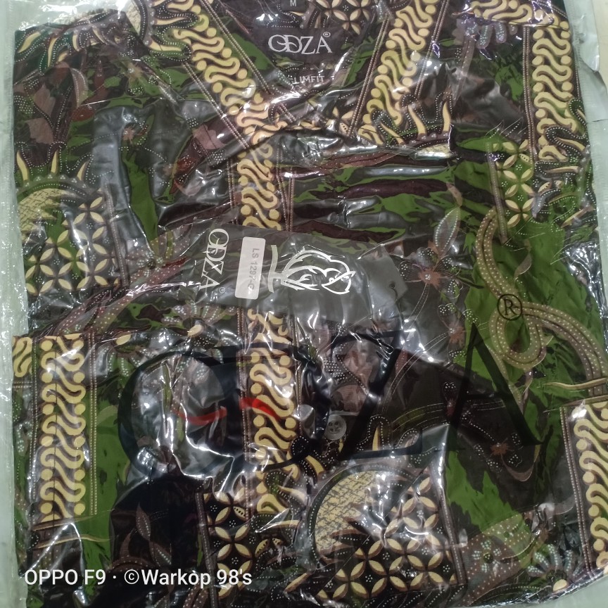 Odza Batik Lengan Panjang Kemeja Pria Batik Pekalongan Slimfit Modern Dutiata