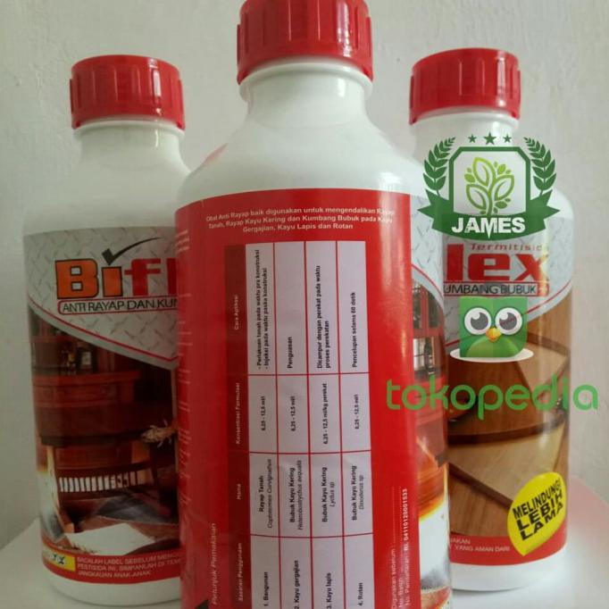 SEDIA OBAT RAYAP BIFLEX 1 LITER CAIRAN ANTI PEMBASMI RAYAP Bubuk Teter