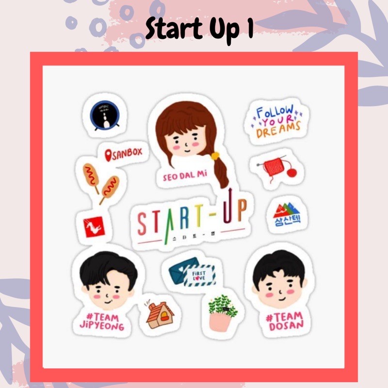 Sticker Drakor Start Up Drama korea tumblr aesthetic