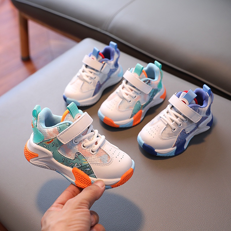 Sneaker Sepatu Anak Laki Laki import sepatu fashion anak impor Casual sepatu anak cowok Import Usia 