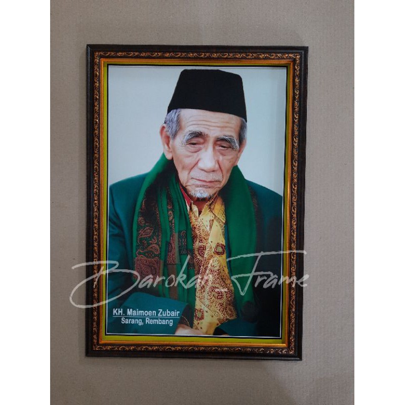 Foto ulama Foto KH Maemun Zubair Ijo A3+